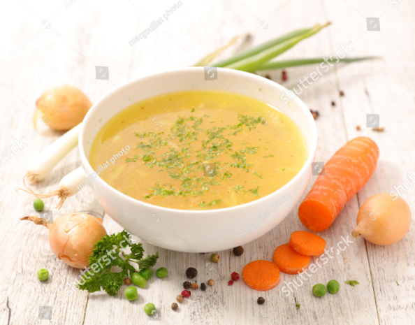 Een soep pimpen met bouillon